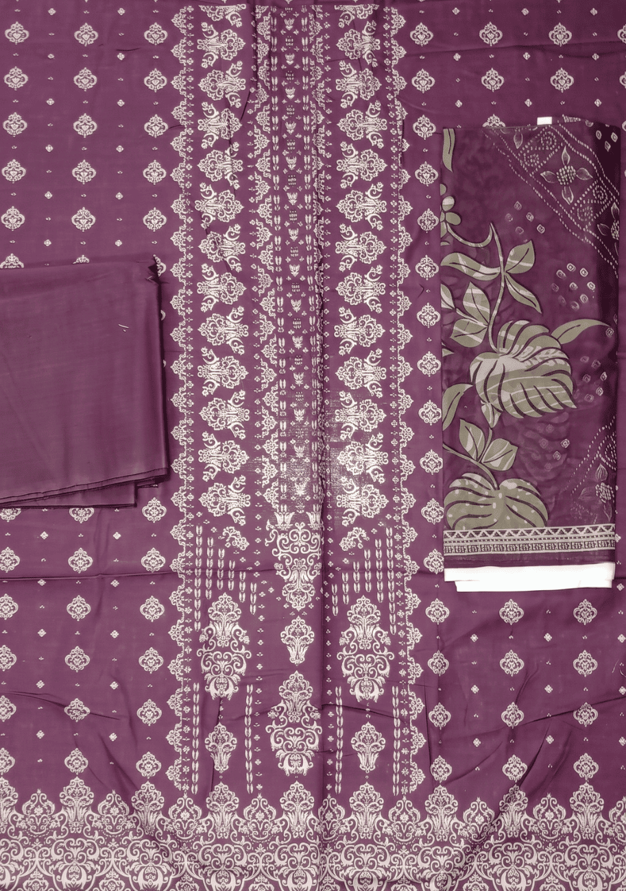 Sabeen Printed Cotton 3PC-V2-D1