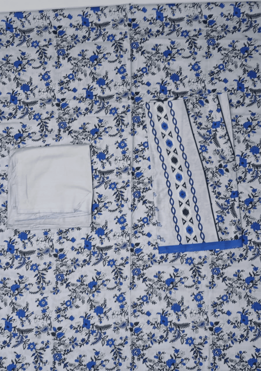 Bin Inam Jubilee Printed Linen 3pc V1 D1
