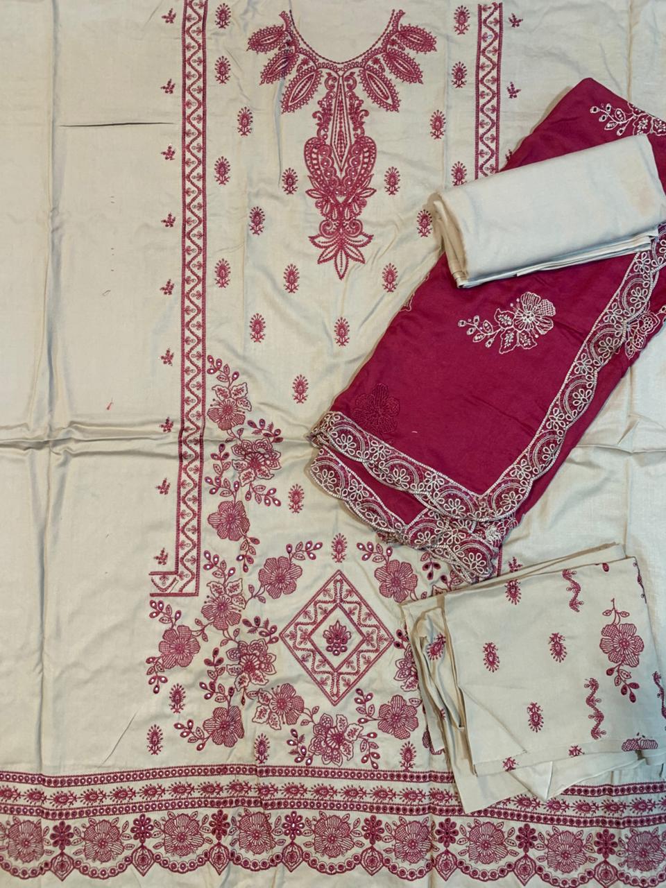 Palwash Embroidered Winter Collection 3pc D2
