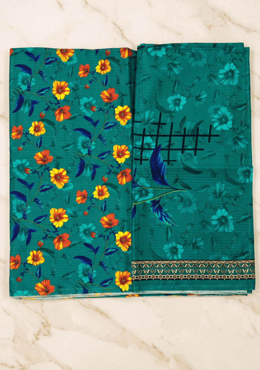 Bin Inam Zee Fashion Doriya Linen Allover 3pc v2-D5