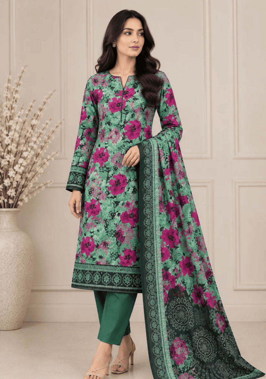Nishat Luxury Printed Lawn 3pc Vol.5.D7