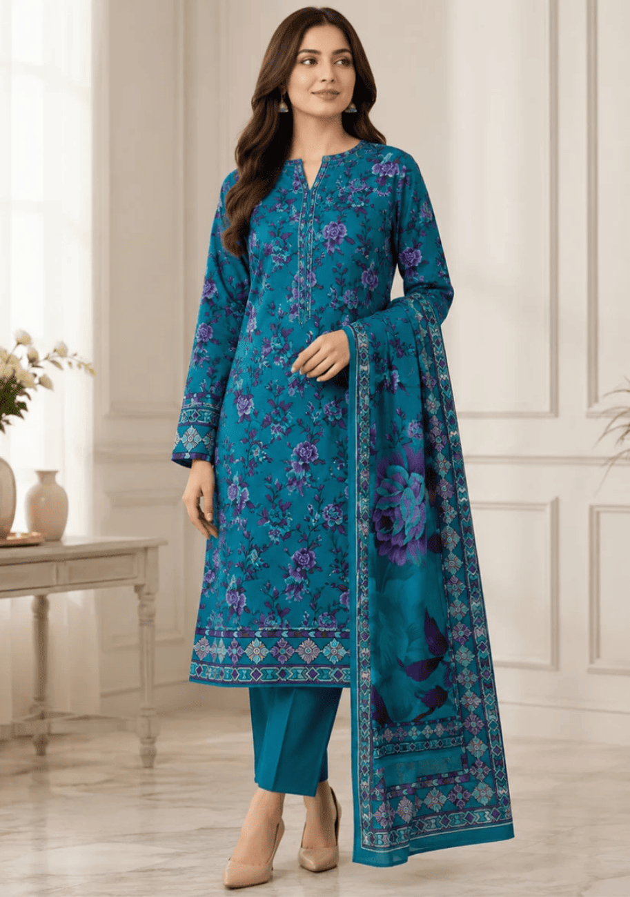 Bin Inam By Jubilee Luxury Printed Summer Lawn 3pc-v8-D2