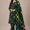 Bin Inam Zee Fashion Doriya Linen Allover 3pc v2-D8
