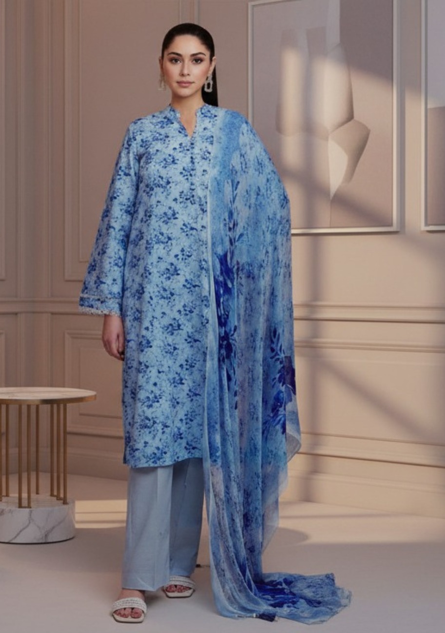 Kayseria Printed Lawn 3pc D9