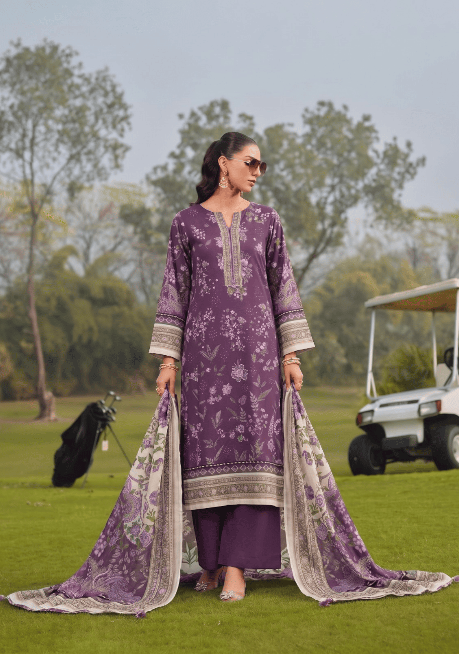 Zellbury Premium Khaddar 3pc V1 D2