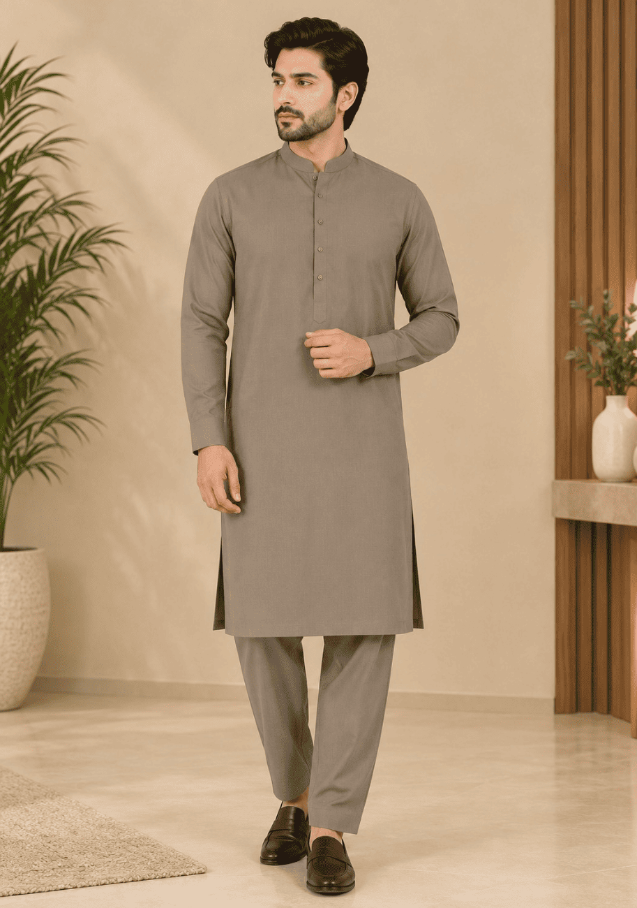 Bin Inam Osco Gents Unstitched Soft Wash N Wear Suit Vol-1-D2