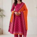Bin Saeed Printed Khaddar 3PC Suit Vol.02 D2