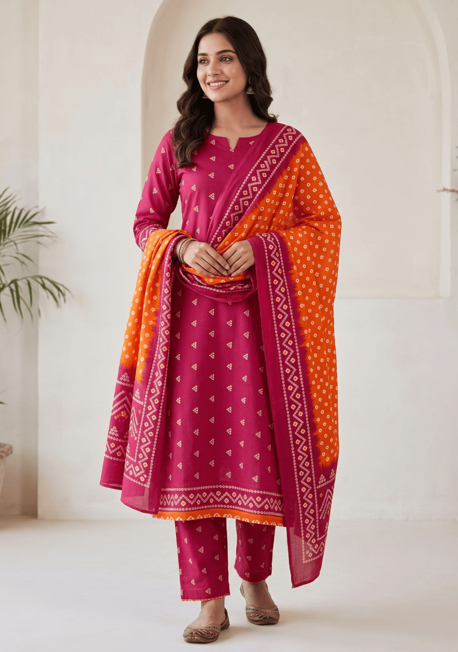 Bin Saeed Printed Khaddar 3PC Suit Vol.02 D2