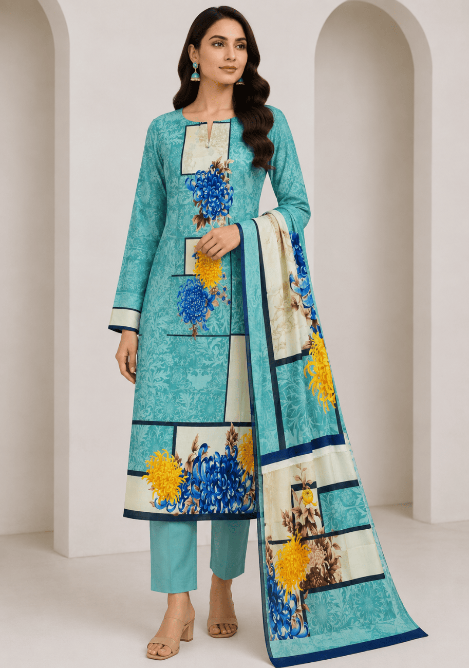 Bin Inam Dobby Luxury Printed Summer Lawn 3pc-v1-D2
