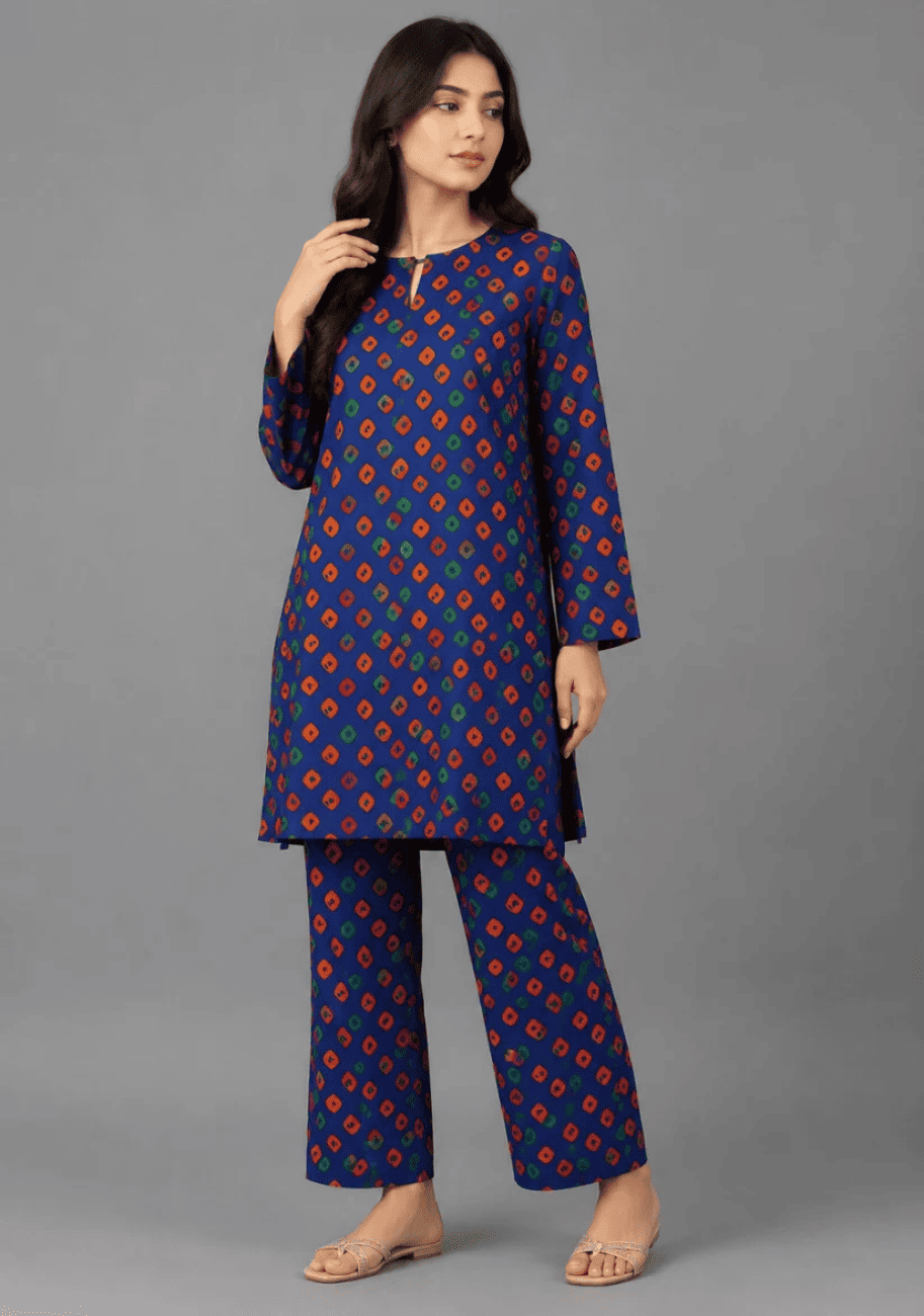 Sabeen  Allover Printed 2pc V4-D9