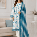 Saqaafah Embroidered 3PC Vol-1-D18