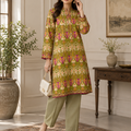 Alkaram Premium Printed Lawn Shirt D2