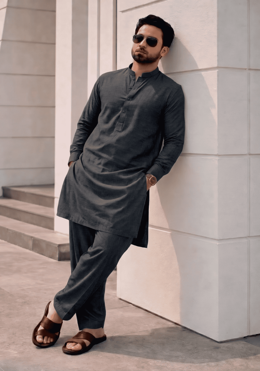 Bin Inam Commando Premium Wash N Wear Suit V1 D2