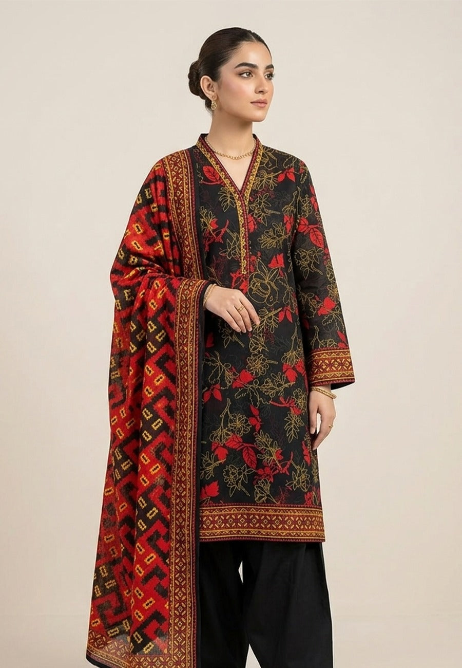 Bin Inam By Jubilee Luxury Printed Summer Lawn 3pc-v4-D3