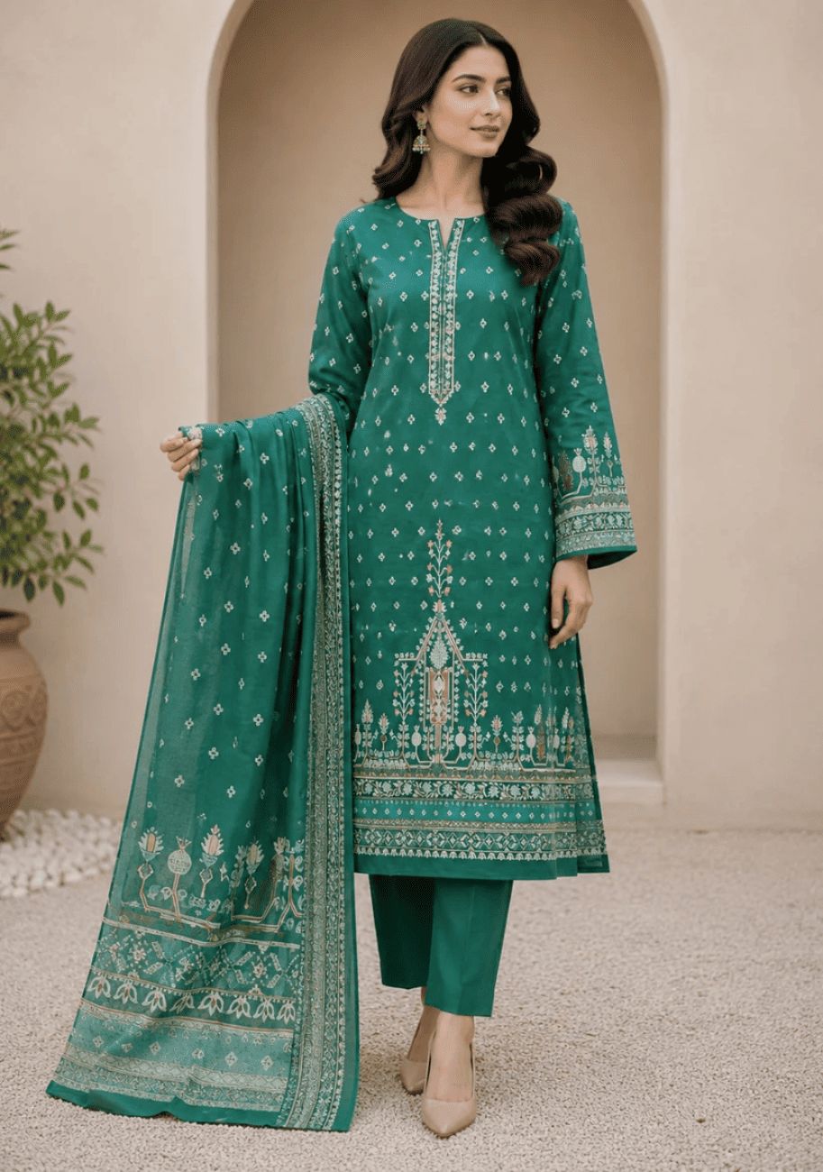 Nishat Luxury Printed Lawn 3pc Vol.4.D5