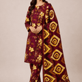 Bin Inam Zee Fashion Doriya Linen Allover 3pc v2-D12