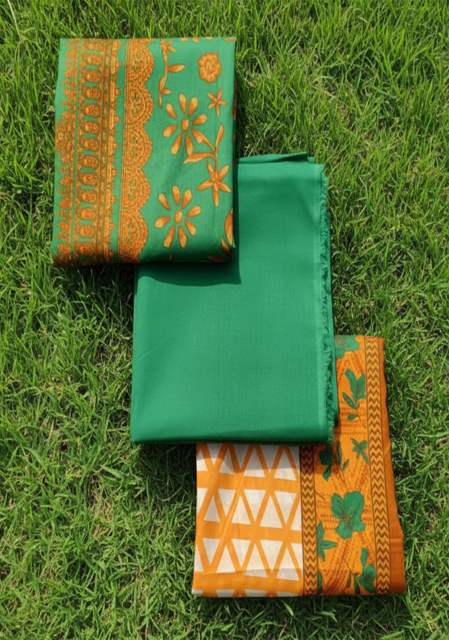 Sapphire Printed Premium Lawn 3pc D7