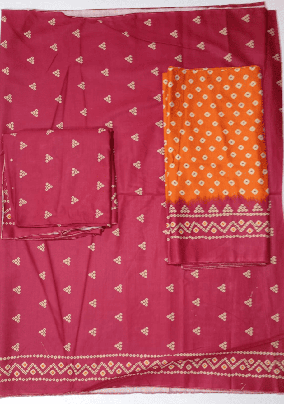 Bin Saeed Printed Khaddar 3PC Suit Vol.02 D2