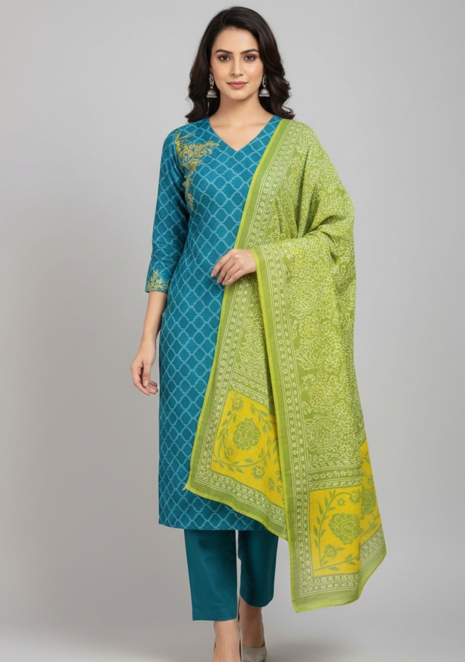 J. Luxury Printed Lawn 3pc Vol-2.D10