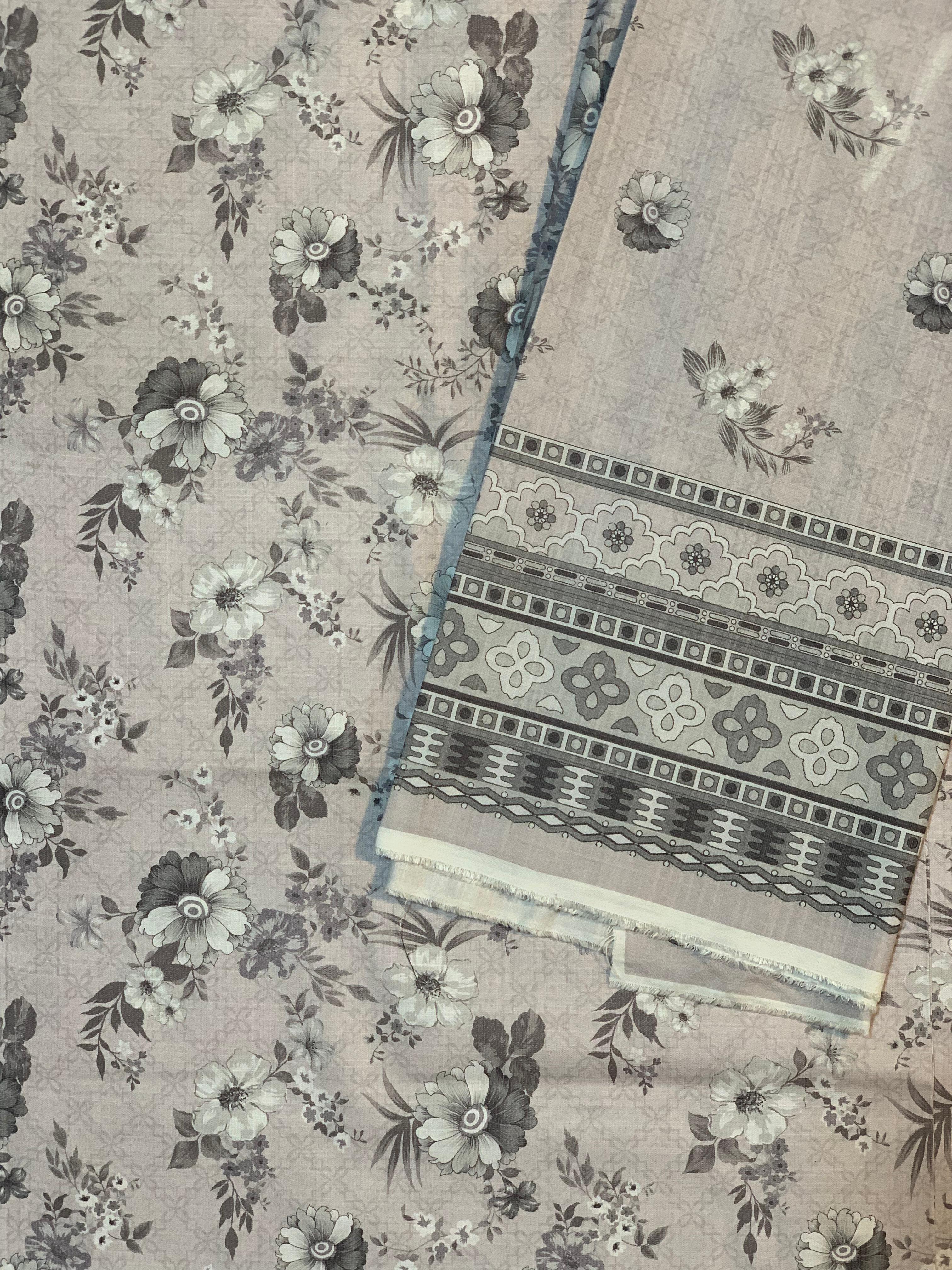 Bin Inam Mother Collection Printed Dhanak 3pc D4