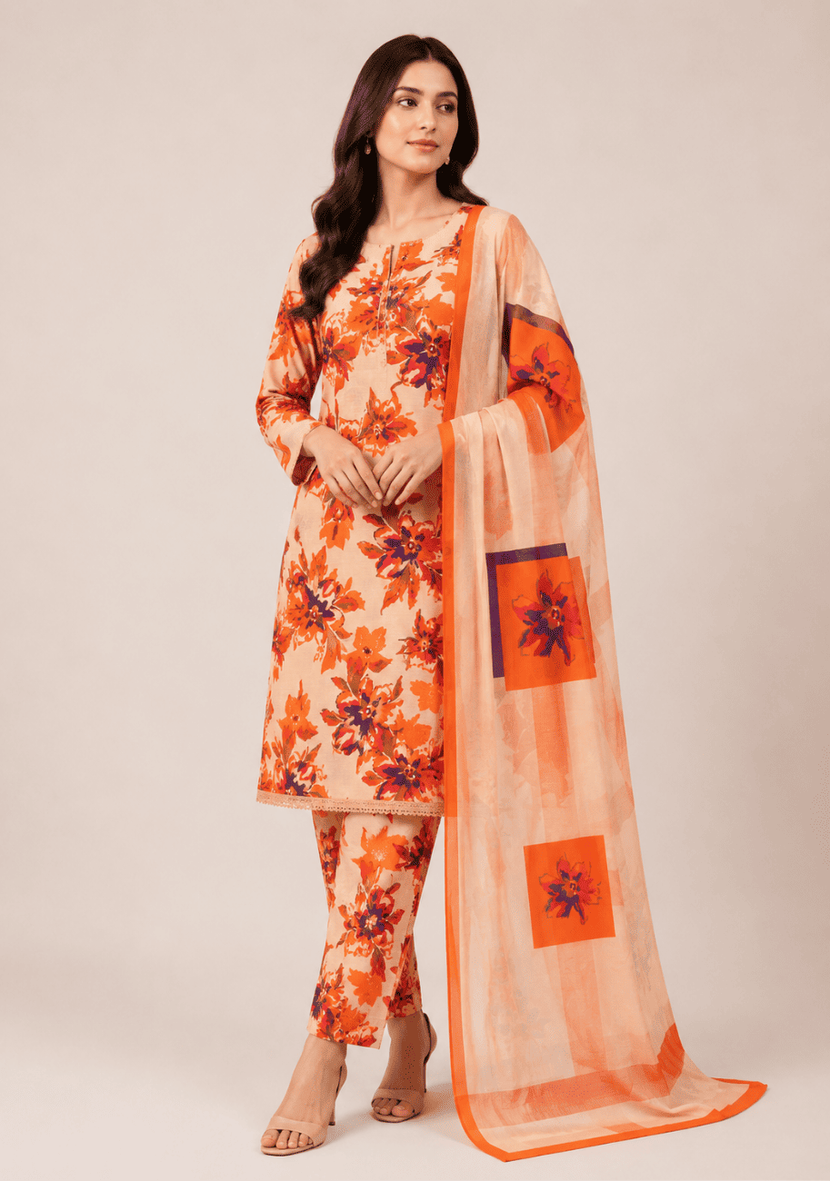 Bin Inam Zee Fashion Doriya Allover 3pc-v1-D5