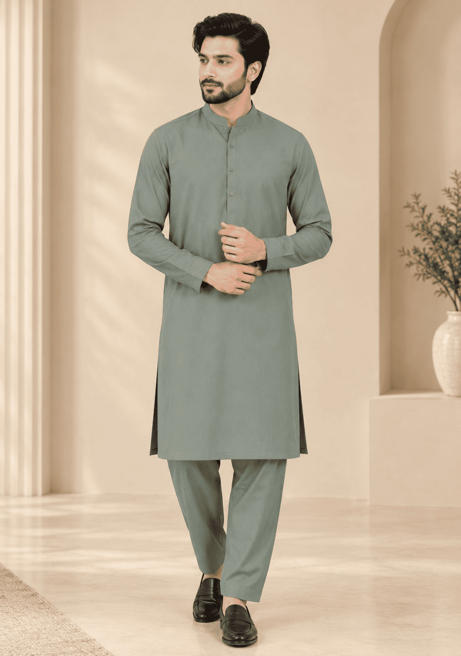 Bin Inam Osco Gents Unstitched Soft Wash N Wear Suit Vol-1-D3