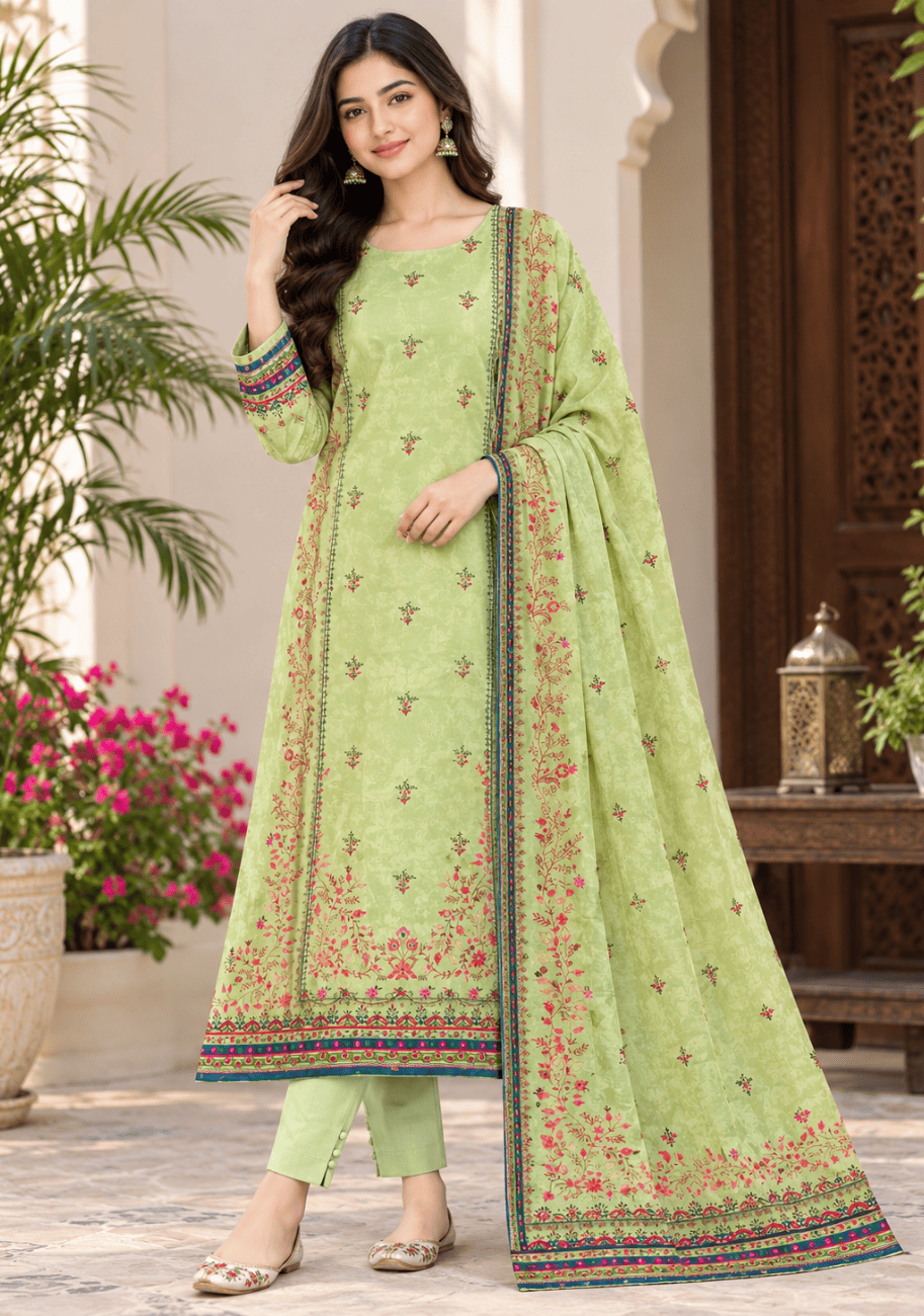 Zellbury Premium Digital Printed Lawn 3Pc-Vol-6-D15