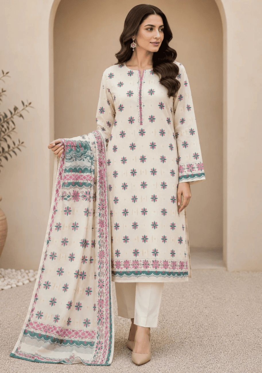 Nishat Luxury Printed Lawn 3pc Vol.4.D8