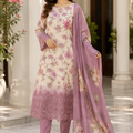 Mahjabeen Premium Embroidered Lawn 3PC Vol-1-D3