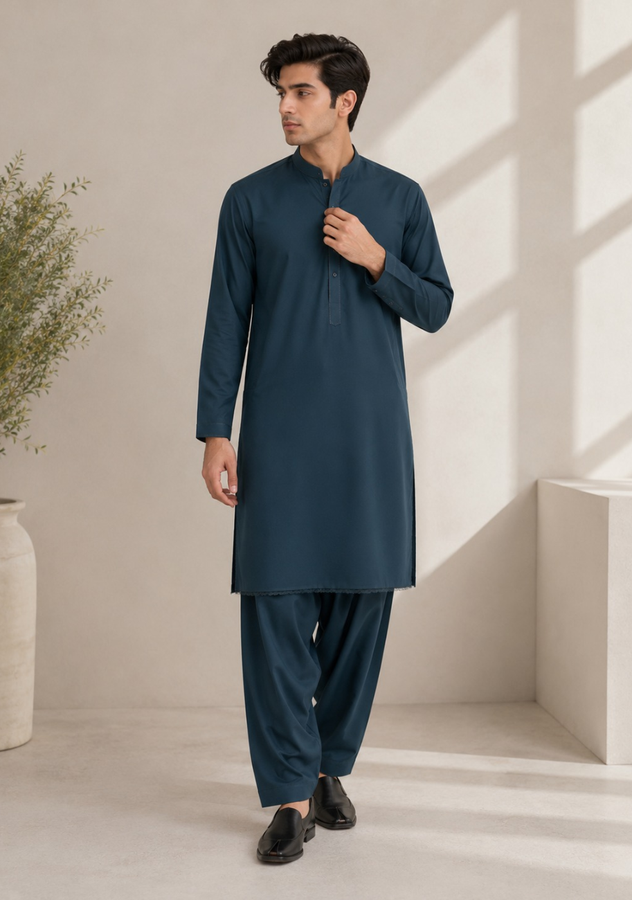 Bin Inam Osco Gents Unstitched Soft Wash N Wear Suit Vol-1-D3