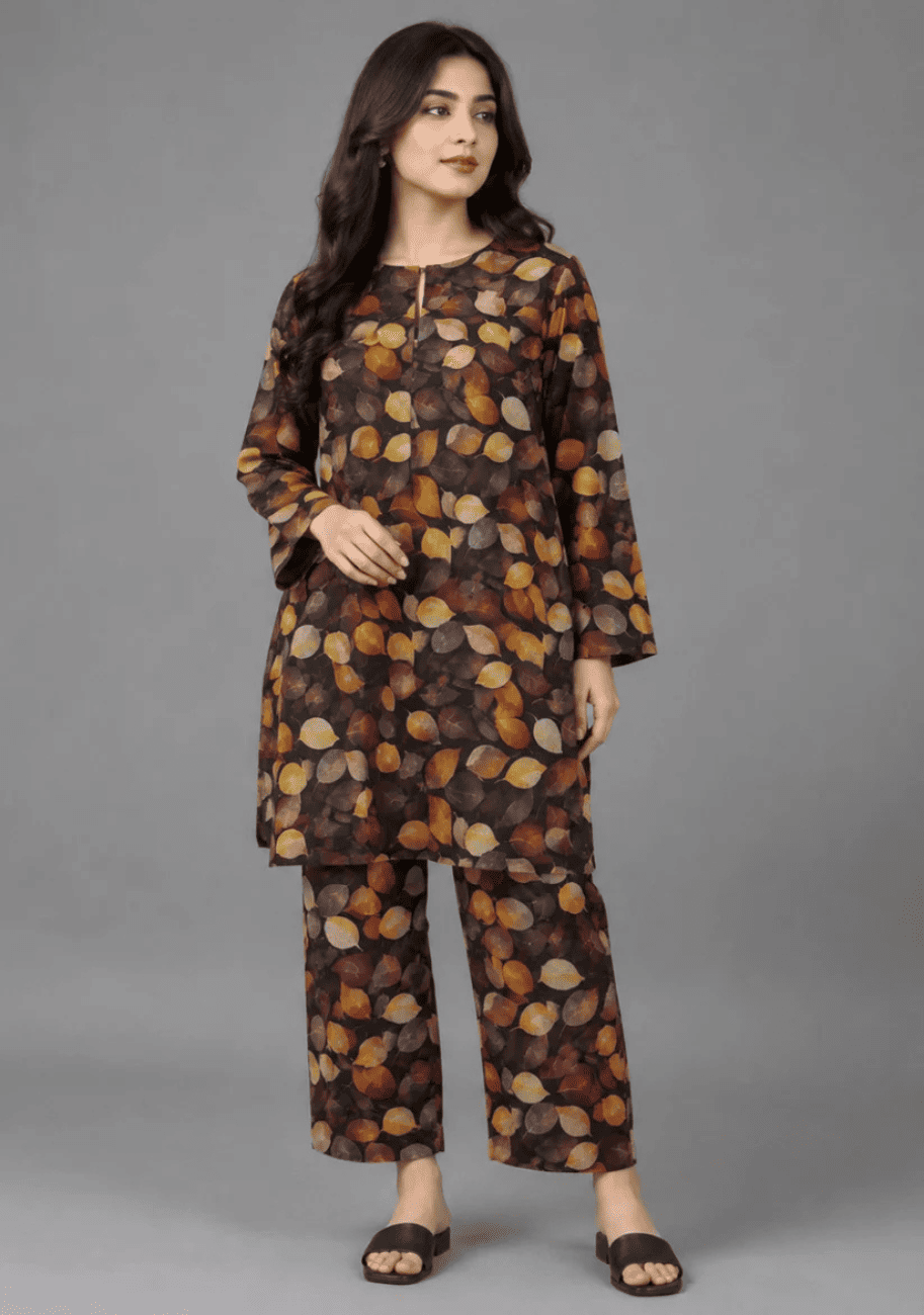 Sabeen  Allover Printed 2pc V4-D11