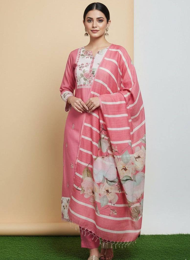 J. Luxury Printed Lawn 3pc Vol-3.D5