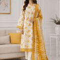 Saqaafah Embroidered 3PC Vol-1-D17