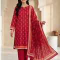 Bin Saeed Luxury Lawn 3Pc Suit Vol-2D22