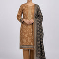 Bin Saeed Luxury Lawn 3Pc Suit Vol-1 D6