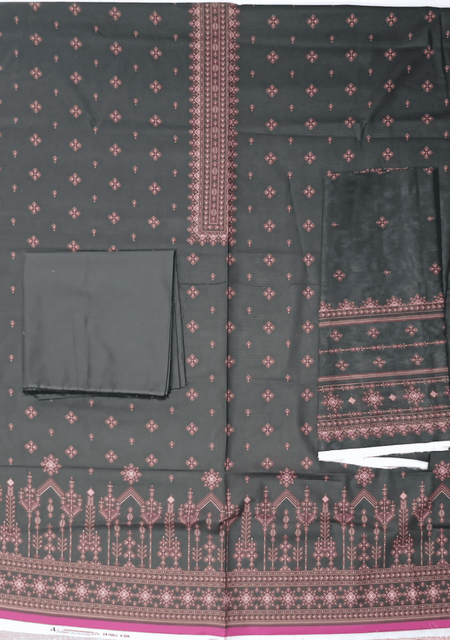 Sabeen Printed Cotton 3PC V3-D3