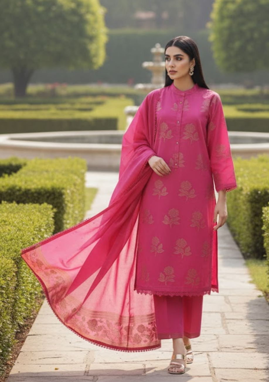 Saya Premium Jacquard 3pc D6