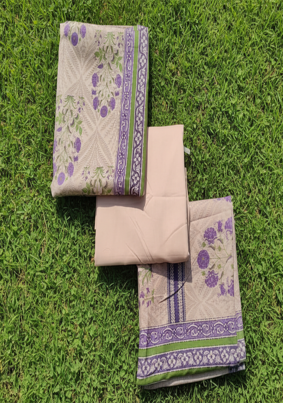 Sapphire Printed Premium Lawn 3pc D4