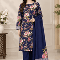 Salina Premium Printed Linen 3PC Luxury Collection V1-D4