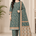 ZAM ZAM Printed Khaddar 3PC-V1-D4