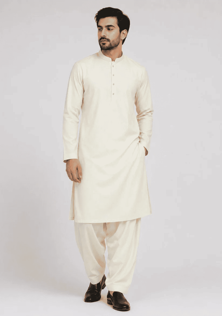 Bin Inam Burak Gents Unstitched Soft Wash N Wear Suit Vol-1-D3