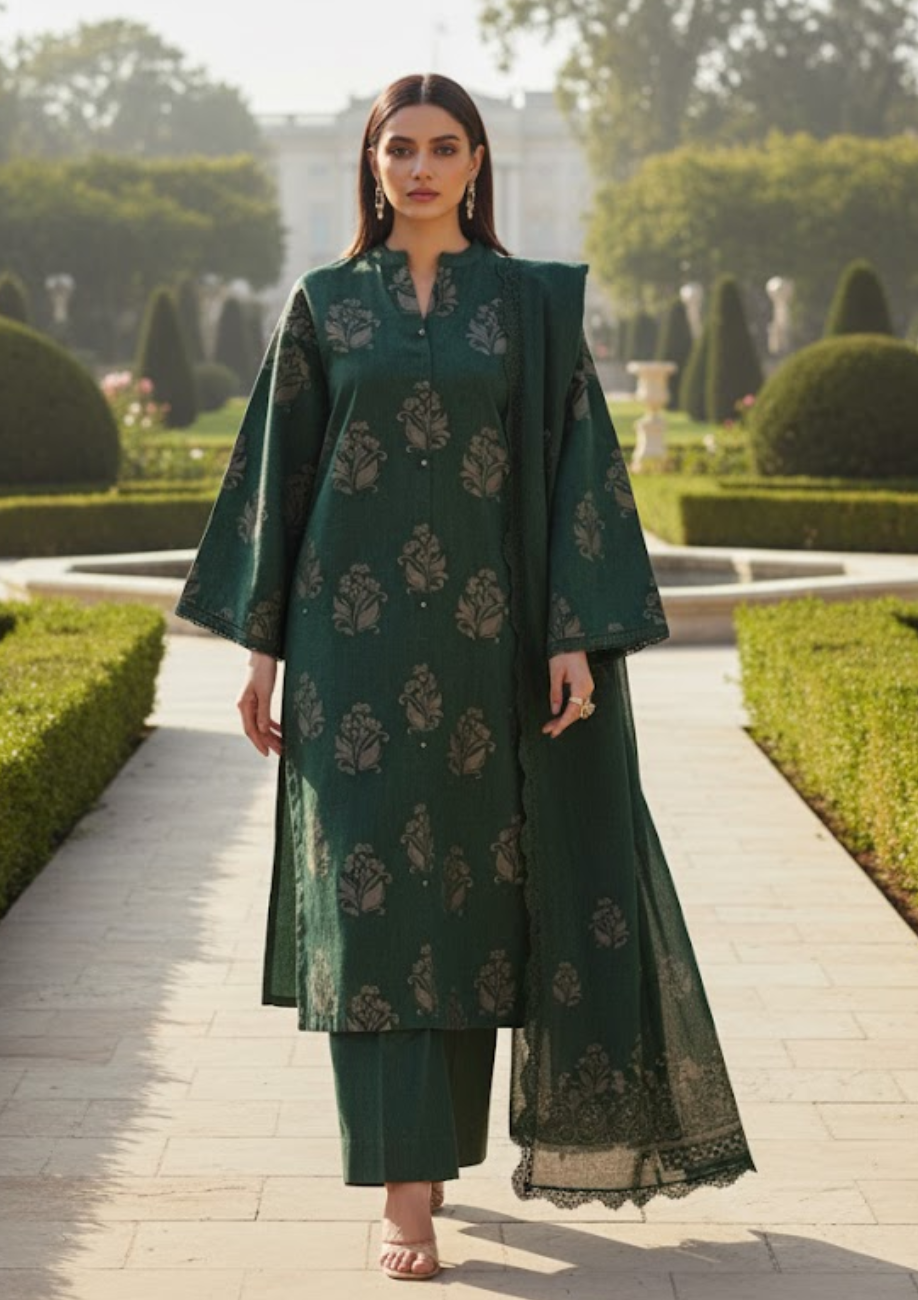 Saya Premium Jacquard 3pc D7