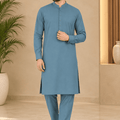 Bin Inam Osco Gents Unstitched Soft Wash N Wear Suit Vol-1-D4