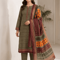 Bin Saeed Printed Khaddar 3PC Suit Vol.02 D4