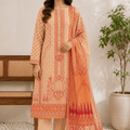 Gen Z Premium Summer Printed Lawn 3pc Vol-4 D3