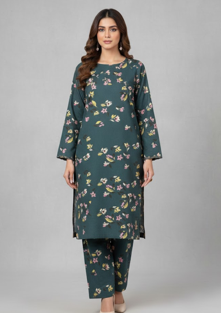 Sabeen Banadora Allover Linen 2pc D47