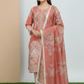 J. Luxury Printed Lawn 3pc Vol-3.D7