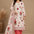 Sabeen Chamki Printed Lilen 3PC-V1-D4