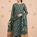 Bin Saeed Luxury Lawn 3Pc Suit Vol-2D14