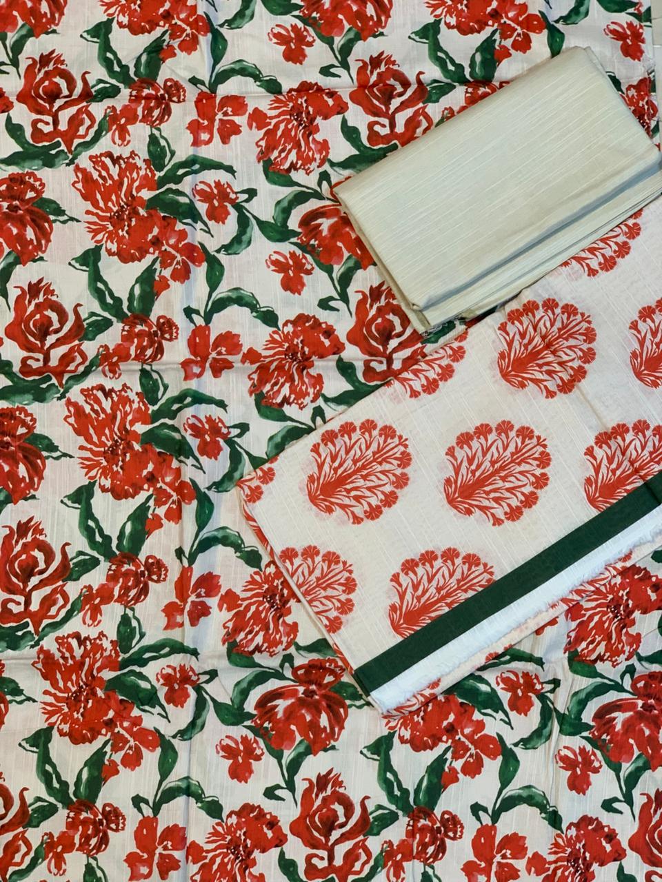 Alkaram Printed Khaddar 3pc D4